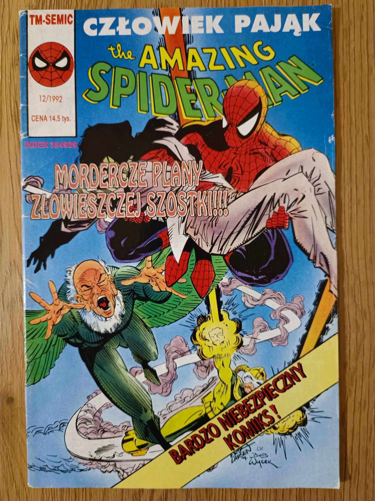 Spiderman 12/92 TM Semic