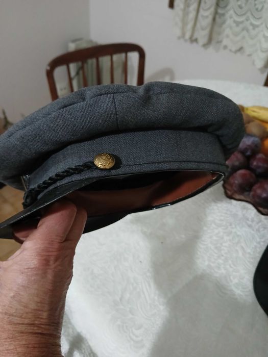 MILITAR-chapéu dos pupilos do exercito +chapéu alfandega do porto