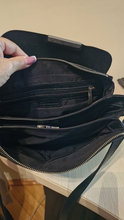 Натуральная кожаная сумочка