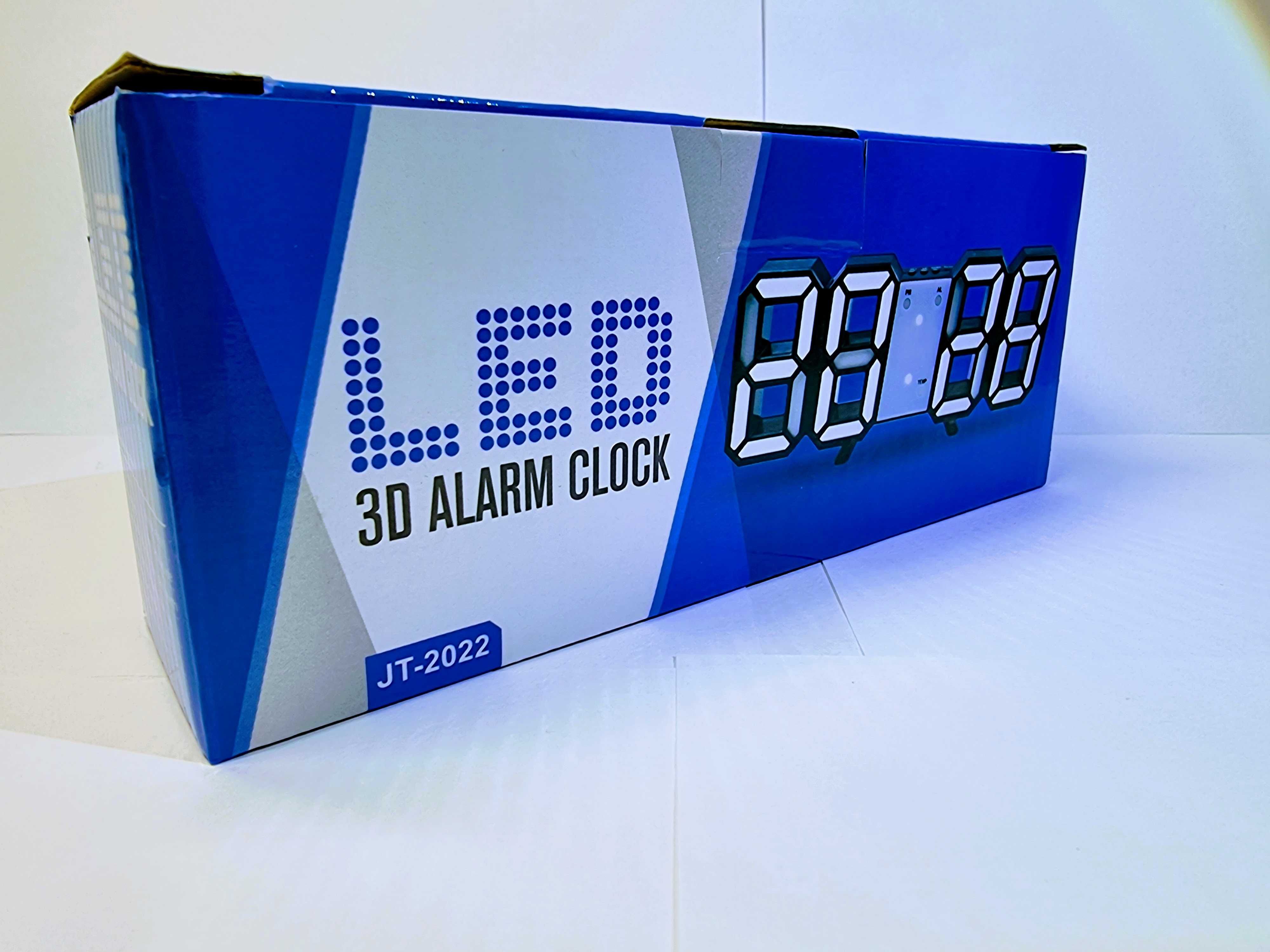 Світлодіодний 3D годинник, будильник, термометр!!!