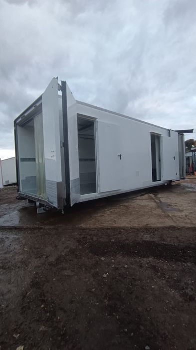 Kontener do rozbioru mięsa / Kontener gastronomiczny / Mobilna masarni