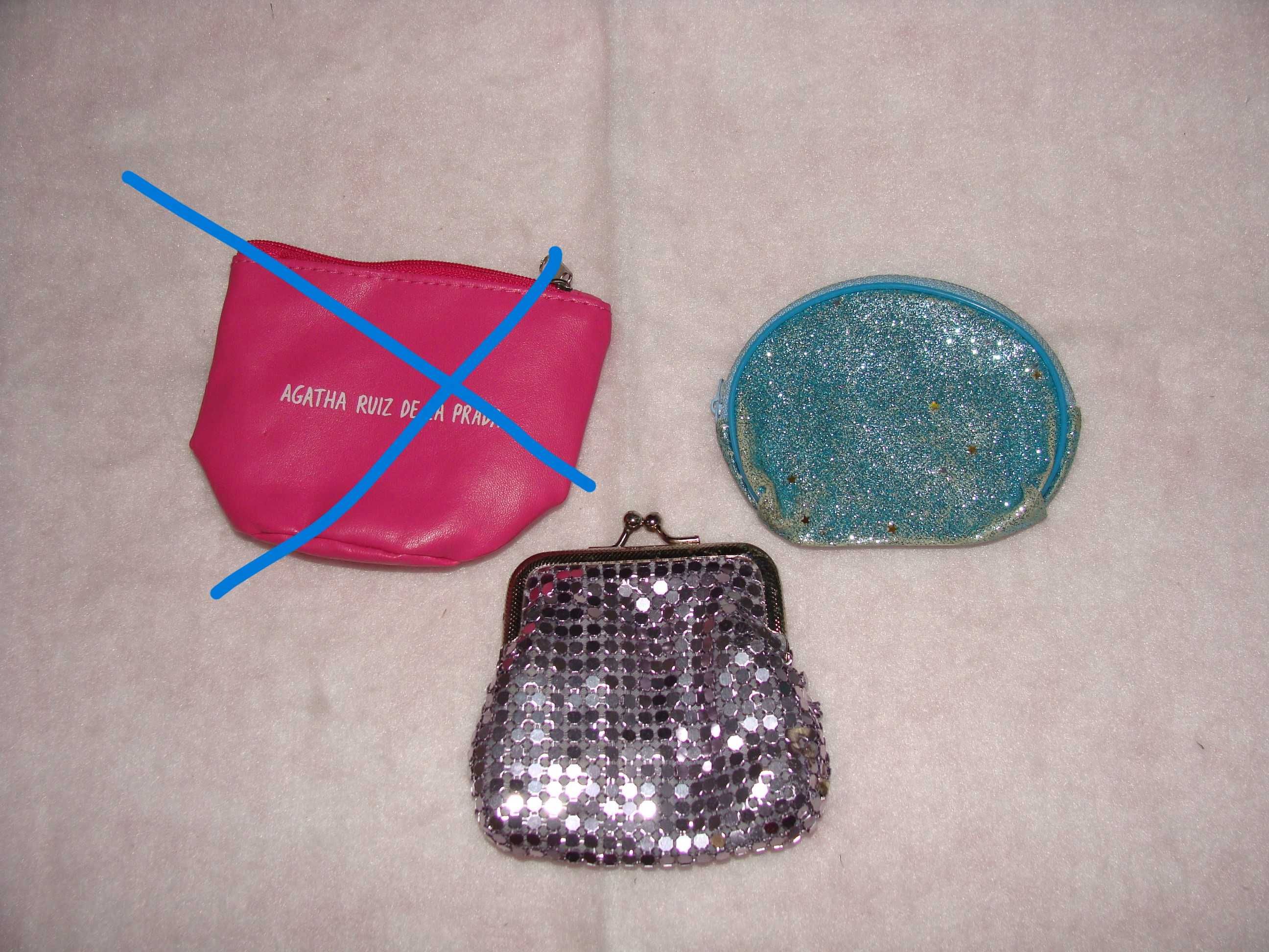 Porta Moedas Pequenos - 2 euros tudo