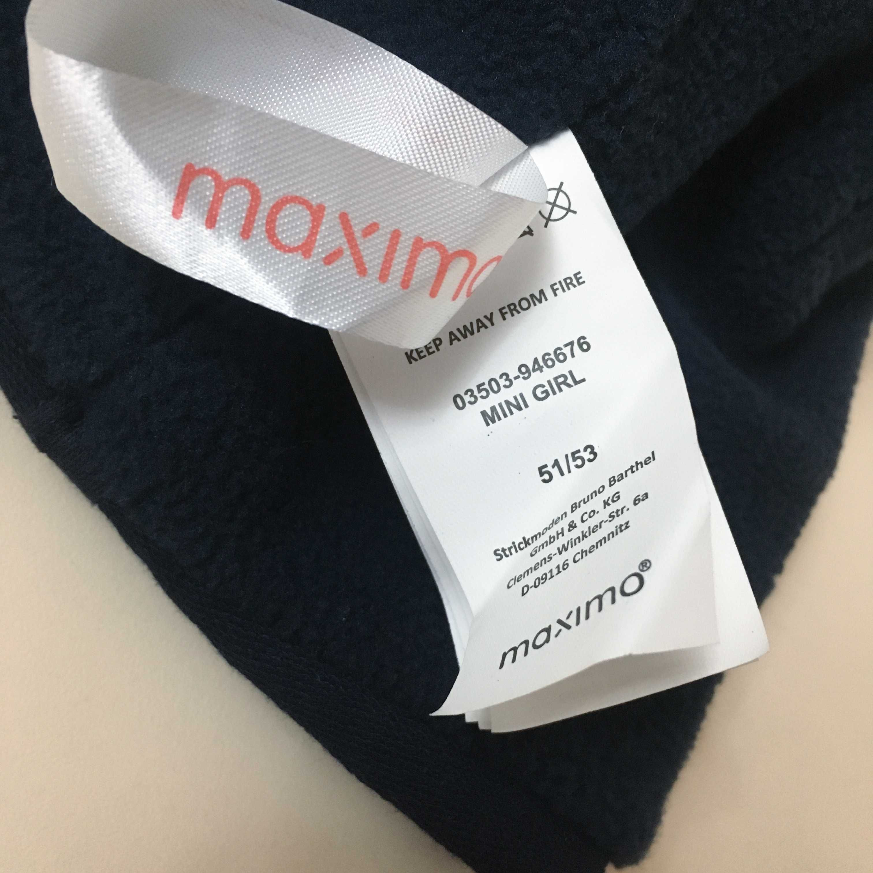 Maximo детская шапка бини с принтом стразы