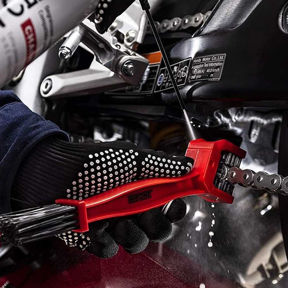 Комплект для цепи IPONE OFF-ROAD CHAIN CARE Смазка + Очиститель+ Щетка