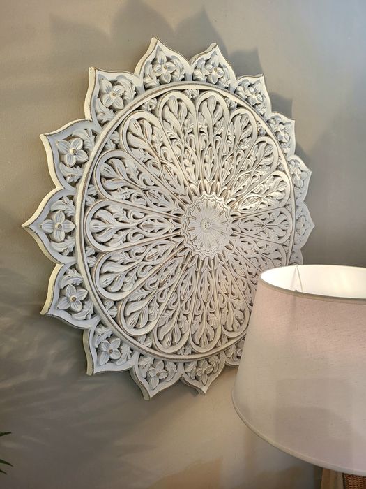 mesa, consola, aparador, talha, decoração, rustico