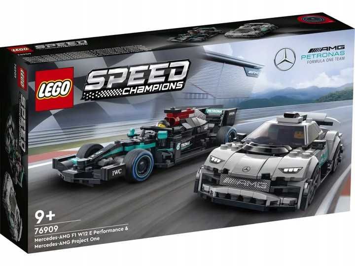 Конструктор LEGO 76909 Mercedes-AMG F1 W12 E та Mercedes-AMG ONE