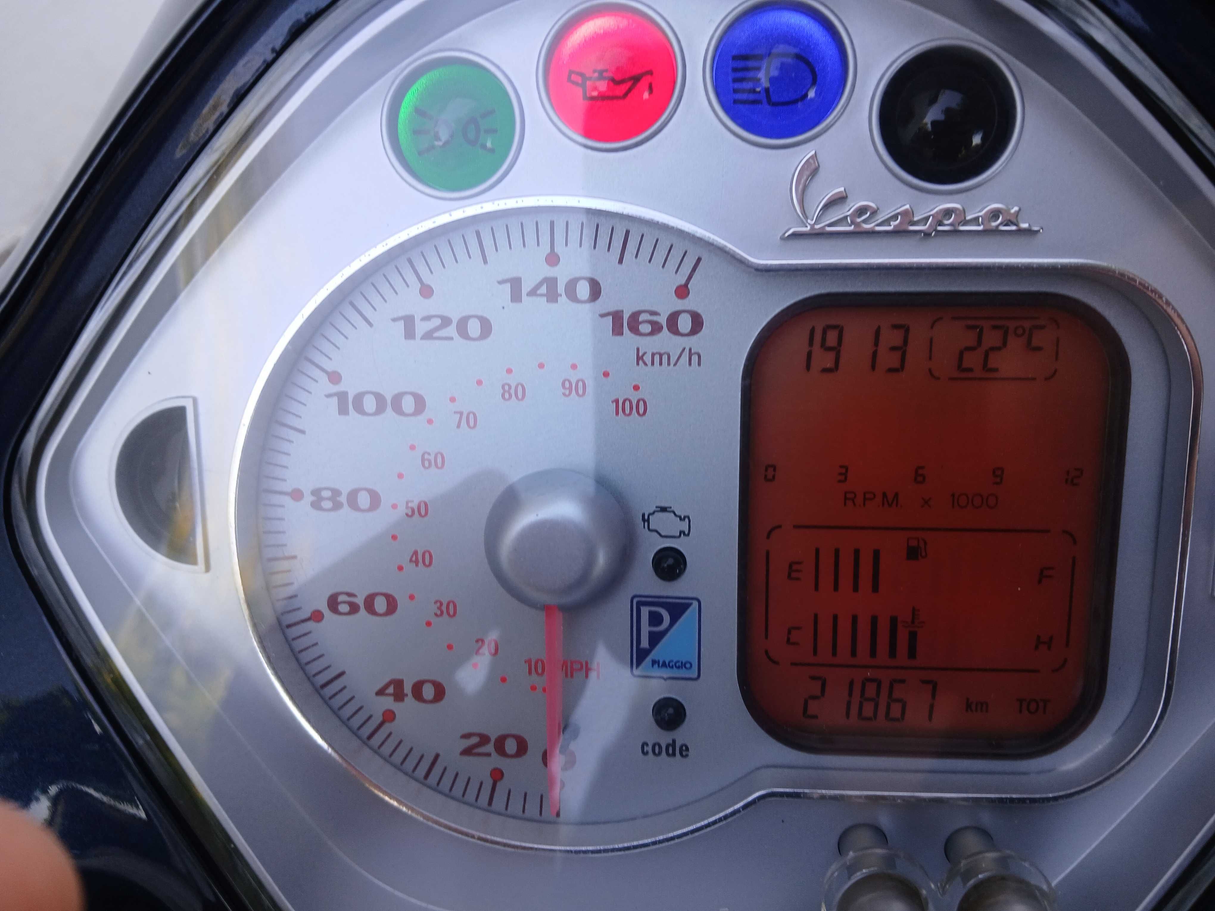 Vespa gts 250ie 2007