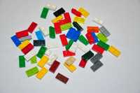 L1533. LEGO - Plate 1x2 mix kolorów, 57 szt.