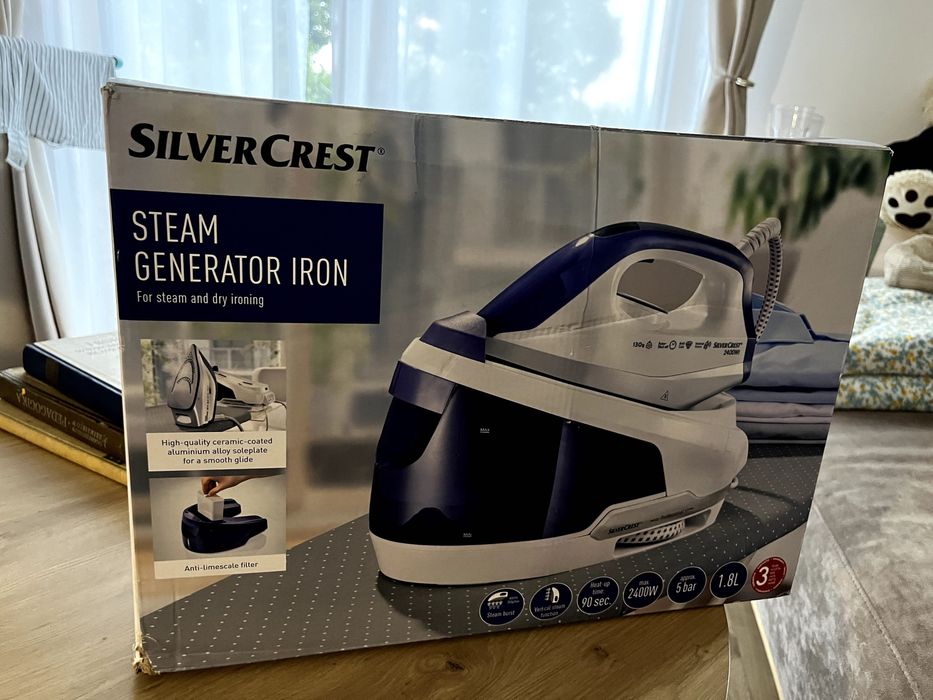 Stacja parowa SILVERCREST2400W - żelazko parowe do prasowania