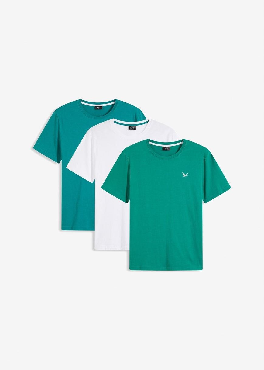 B.P.C 3-pak t-shirtów męskich r.XXL