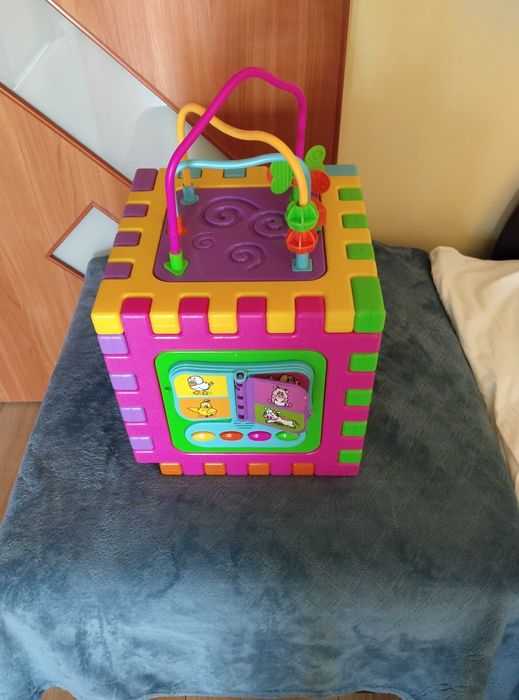 Zabawka " SMIKI " duża kostka edukacyjna - polecam