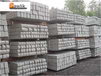 Słupek betonowy 1,8m do siatki