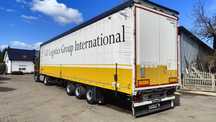 Naczepa Schmitz Cargobull / Speed Curtain/ MEGA 3m / Podnoszona oś /XL