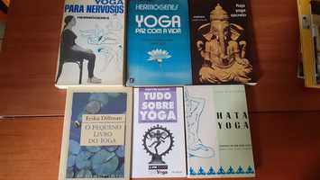 Livros sobre Yoga, Reiky e Shiatsu
