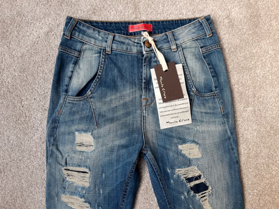 Spodnie, jeansy Manila Grace r. 25 (xs) Nowe
