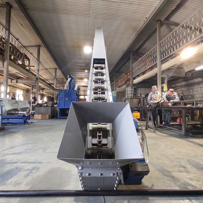 Скребковий, ланцюговий транспортер, цепной конвейер