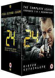 24 godziny - serial USA - BOXSET DVD sezony 1-8 - Nowy, bez folii