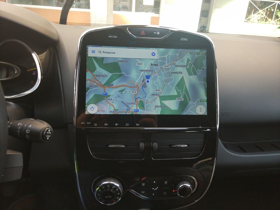 Auto rádio Renault Clio 4 Captur Gps Bluetooth usb wif Android