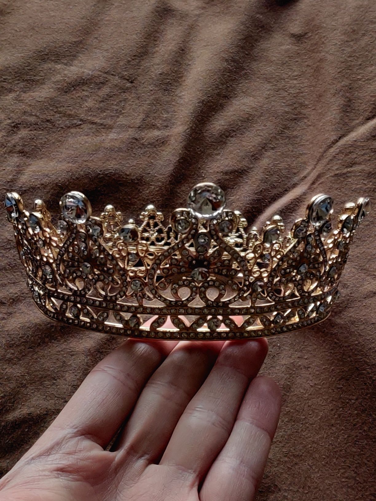 Coroa de Rainha em Metal
