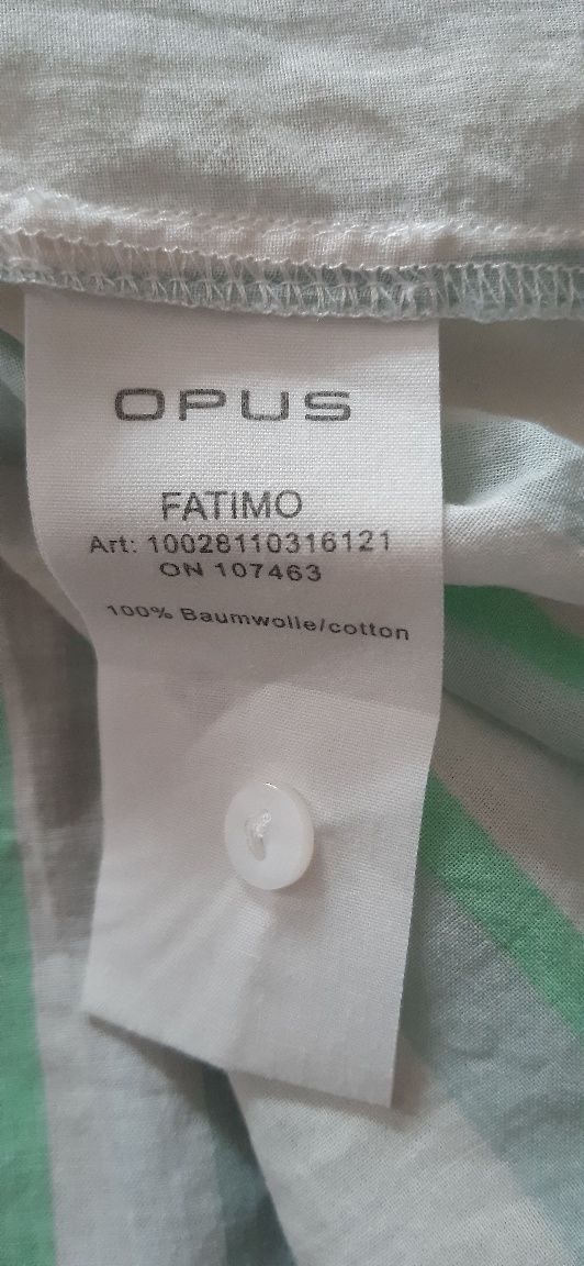 Koszula damska w paski oversize Opus roz.42-44