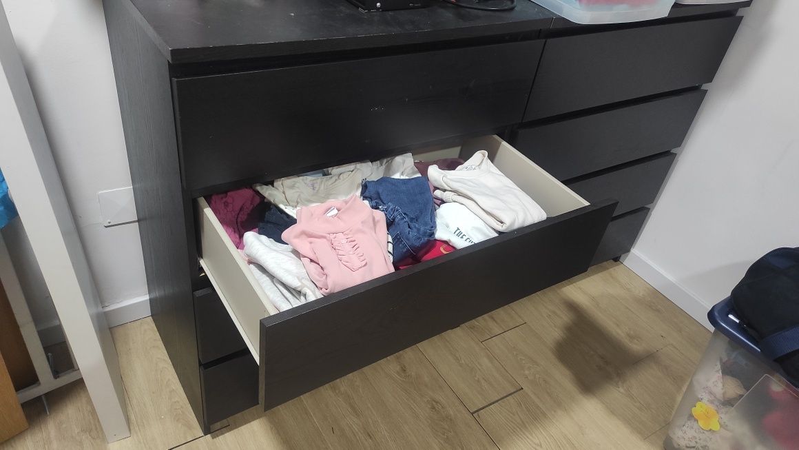 2 cómodas MALM do IKEA(custa 220€ novo)