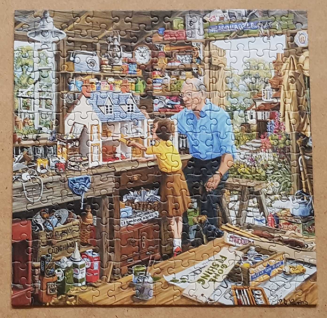 Puzzle Gibsons Granddad's Shed 210