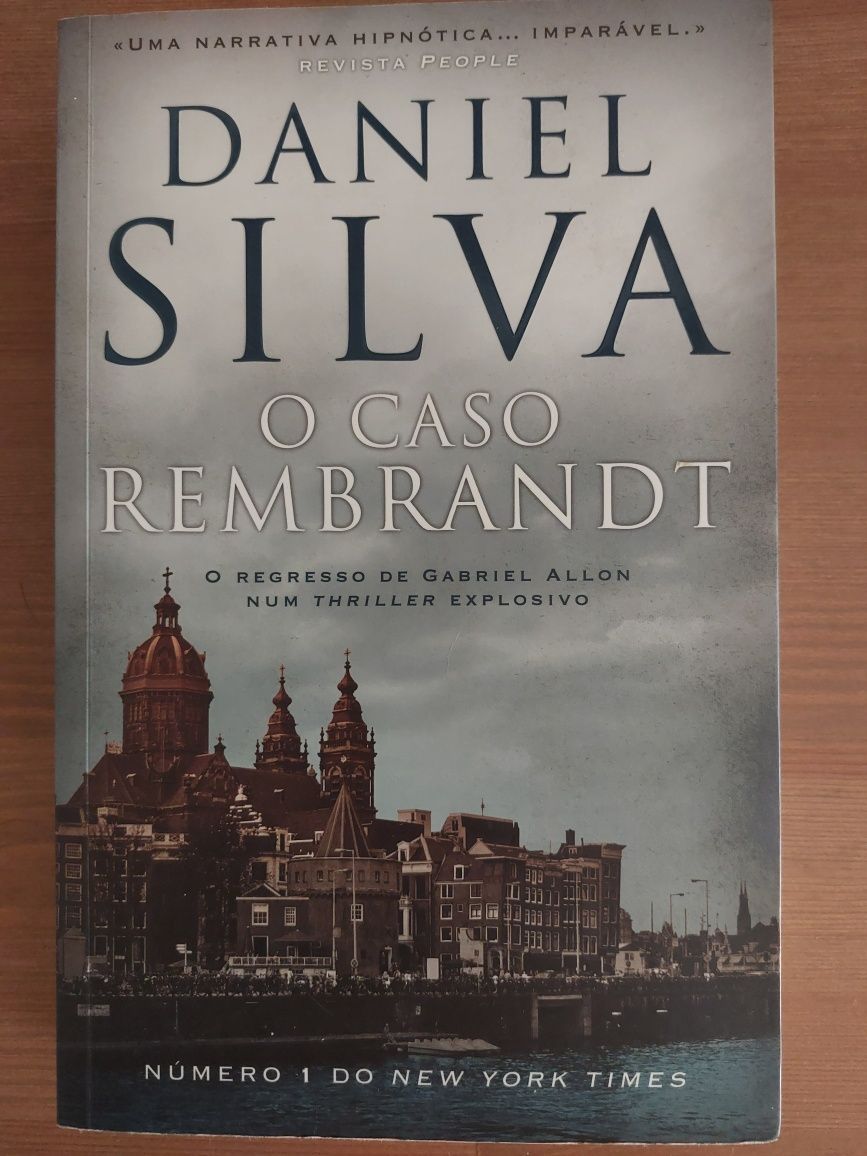 L " O Caso Rembrandt "  1ª Ed. Daniel Silva (Ed. Regular Opt. Estado)