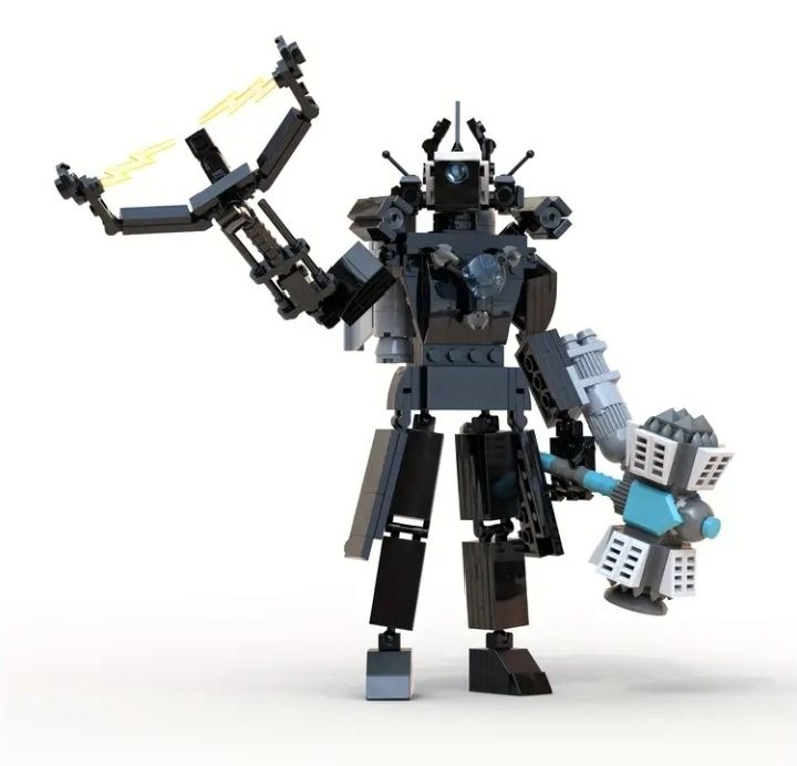 Lego Skibidi Toilet Лего Скибиди туалет конструктор скибиди Титан робо