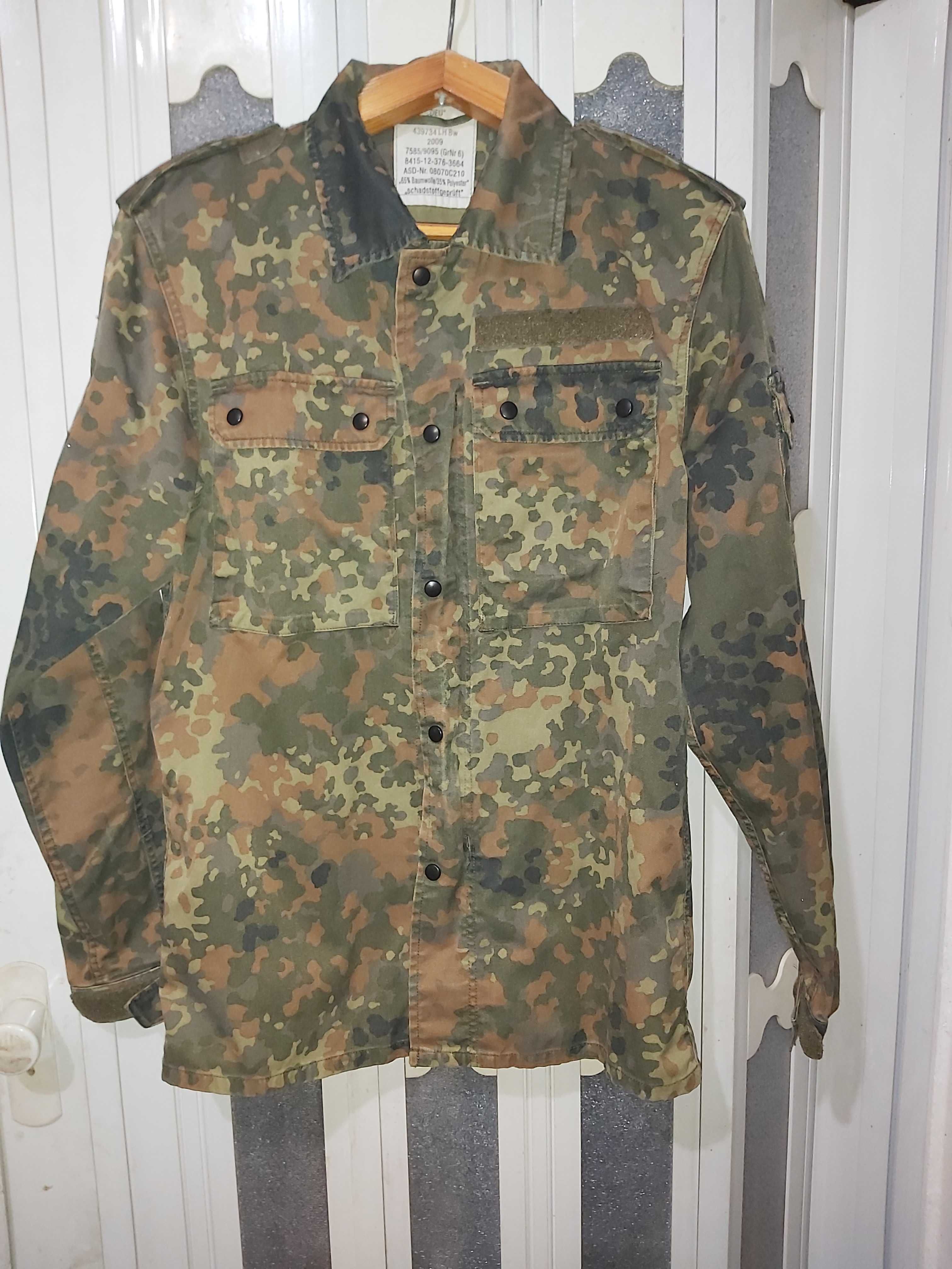 Боевая рубашка, китель армии Германии,р. Gr,№6, флектарн.