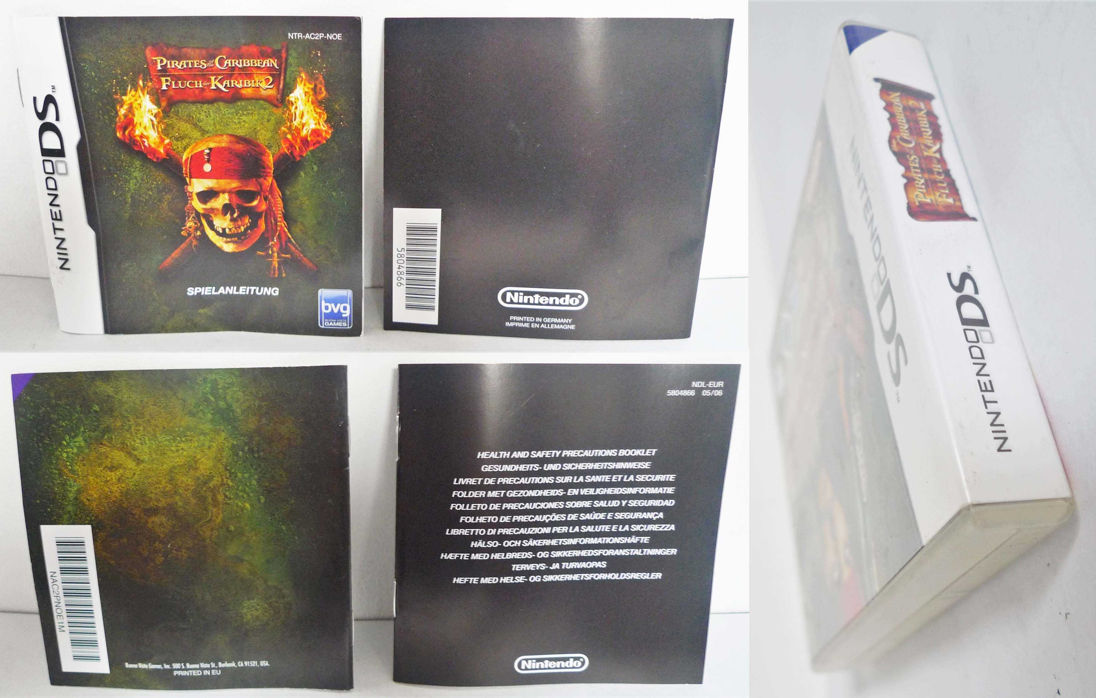 Nintendo DS Pirates of the Caribbean Fluch der Karibik 2