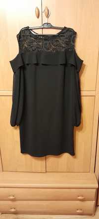 Sukienka czarna 48