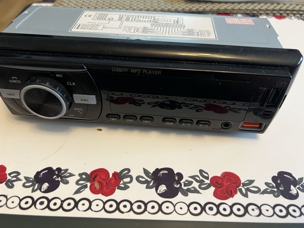 Radio usb bluetooth pilot
