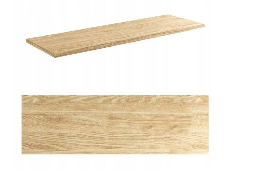 Blat do Łazienki 140 cm do Szafki Łazienkowej Dąb Olejowany OCEAN