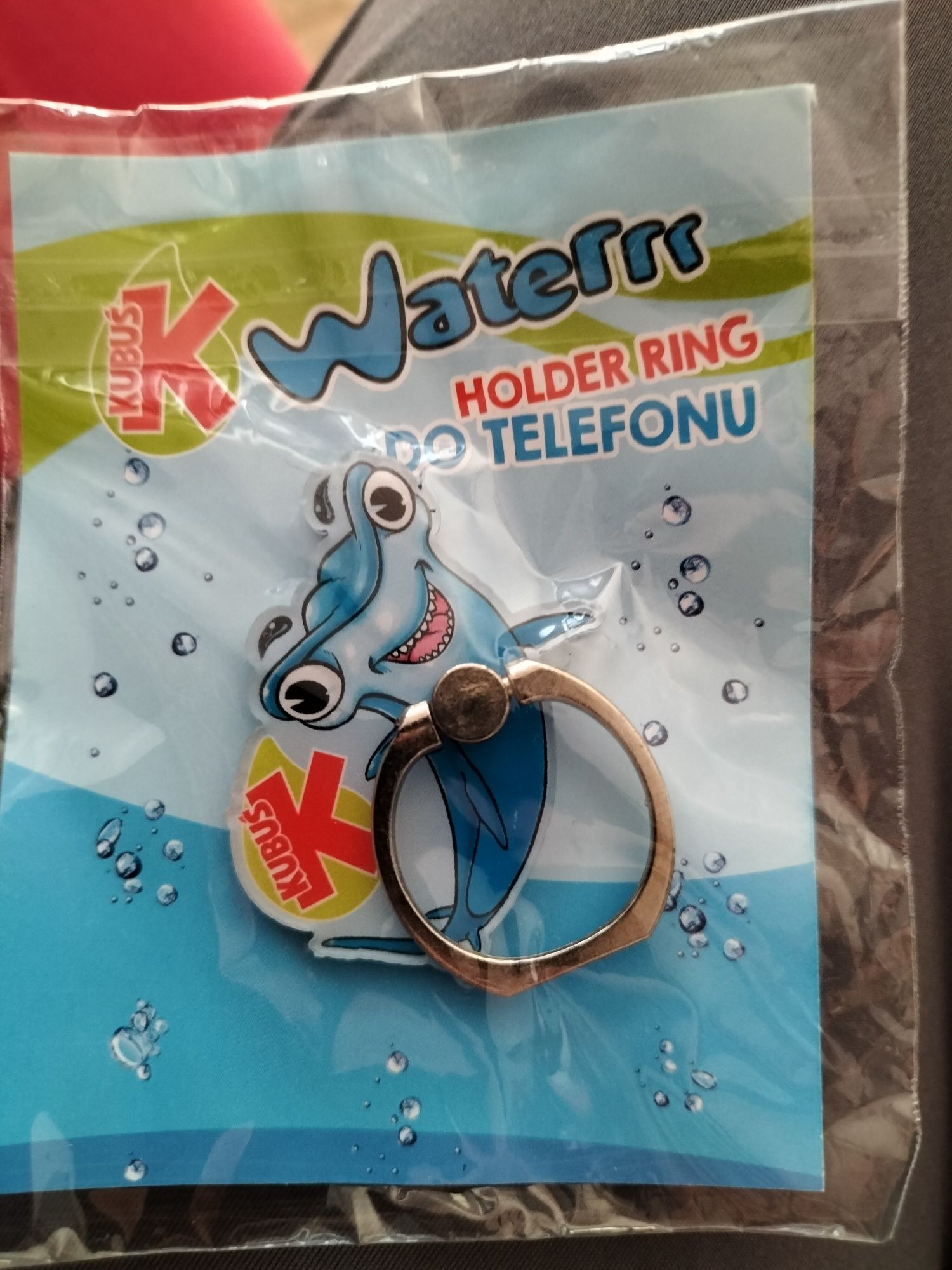 Holder ring do telefonu Kubuś water