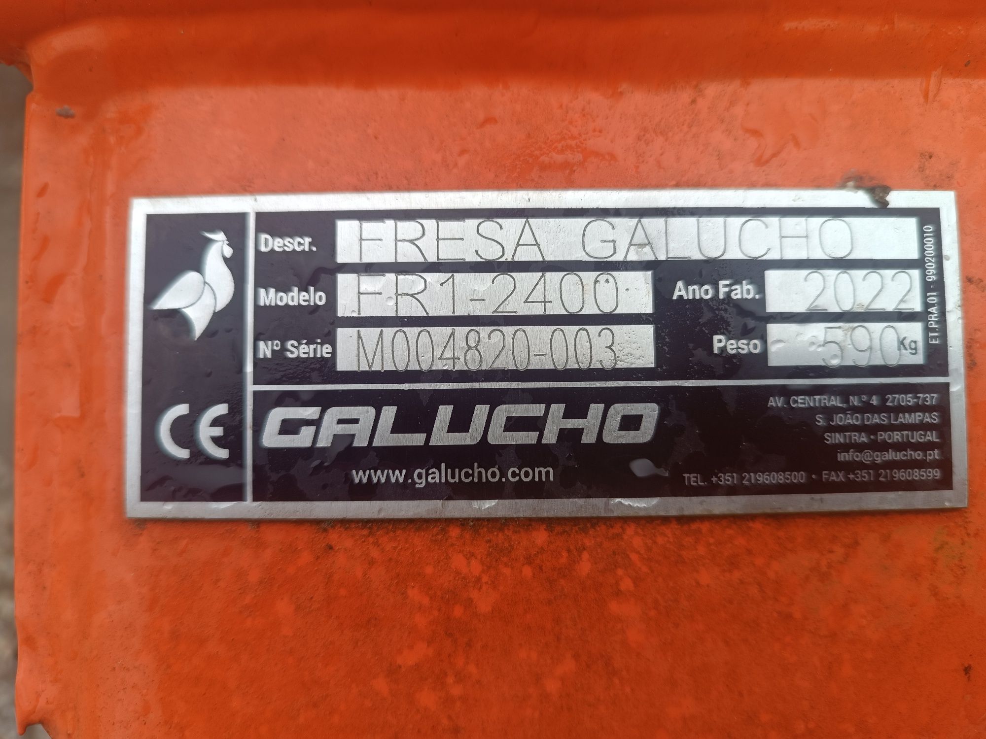 Fresa Galucho FR1-2400