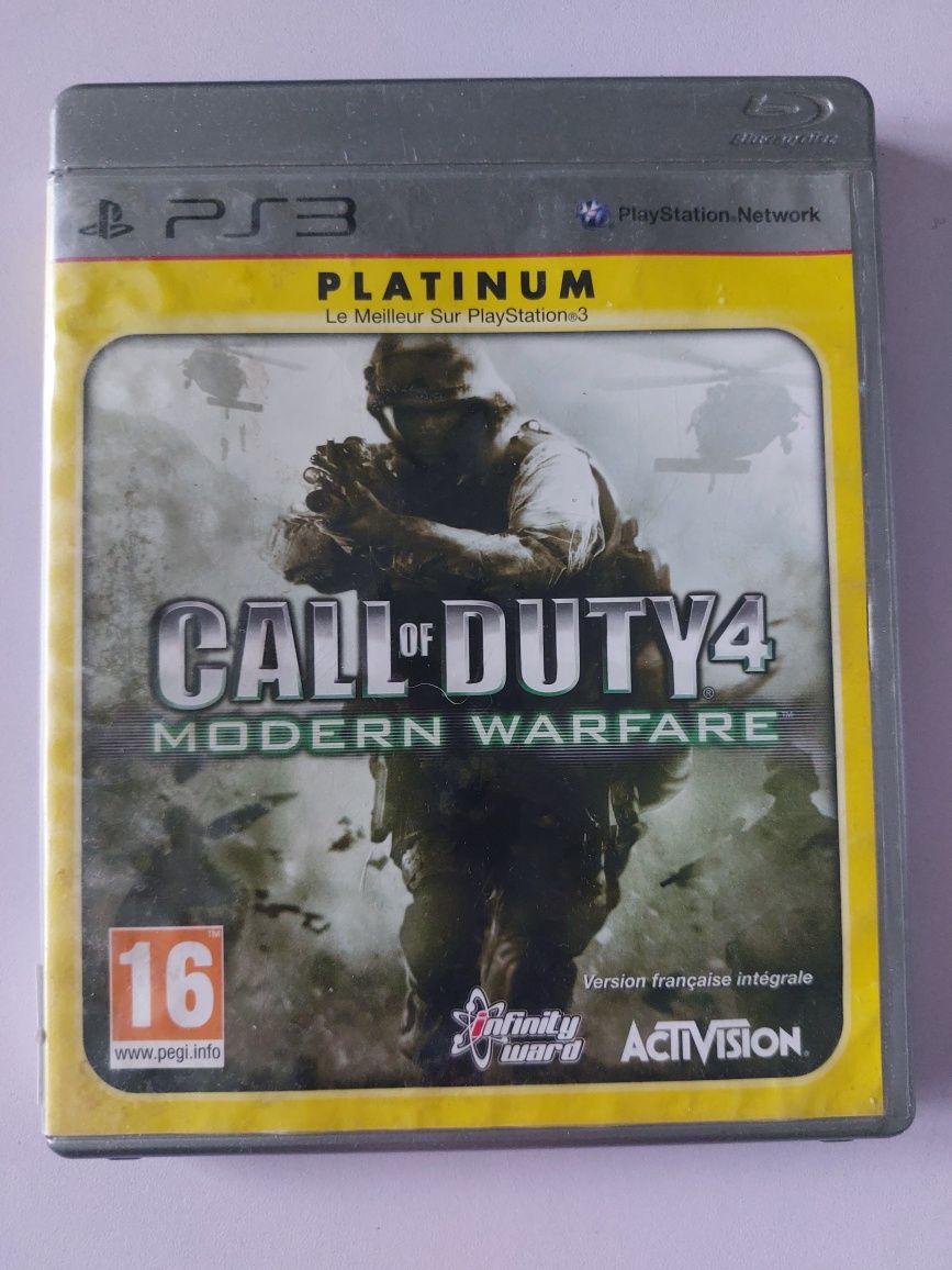 Gra Call Of Duty 4 modern warfare PS3 Play Station 3 pudełkowa
