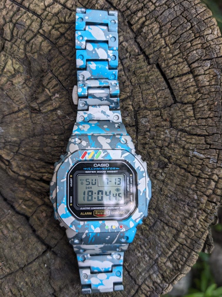 Часы Casio DW5600E castom