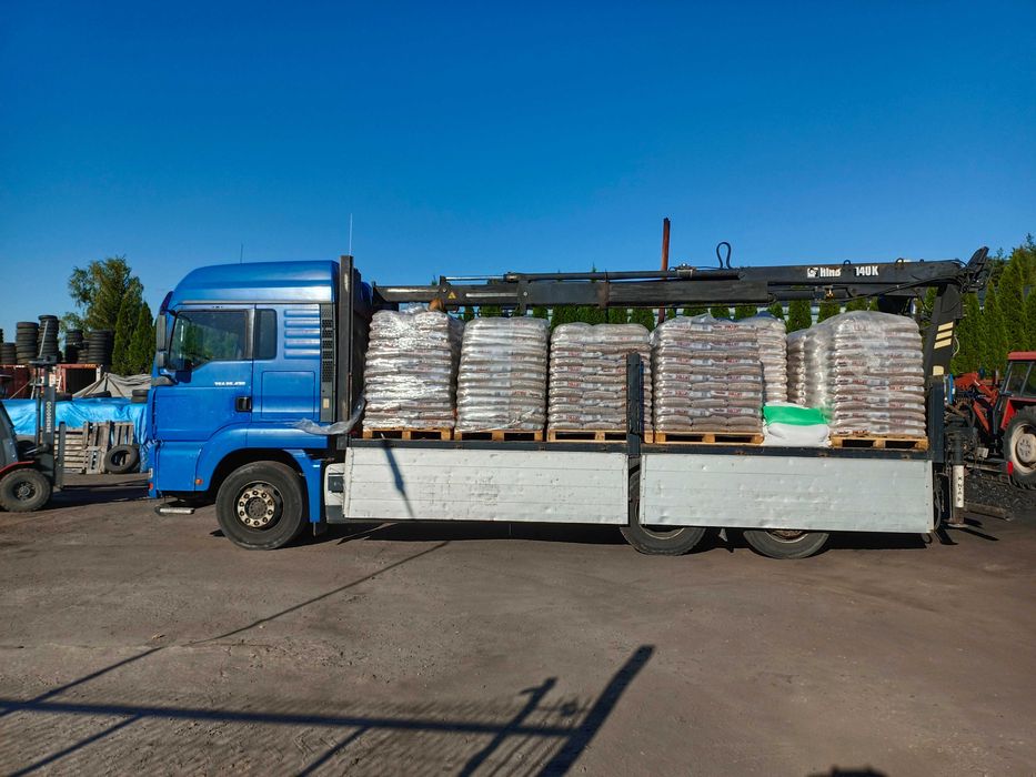 Pellet Dębowy Dostawa HDS do 100 KM lub wysyłka Kurierem