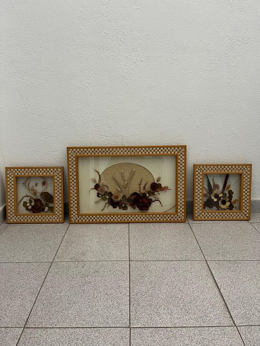 Conjunto de 3 Quadros