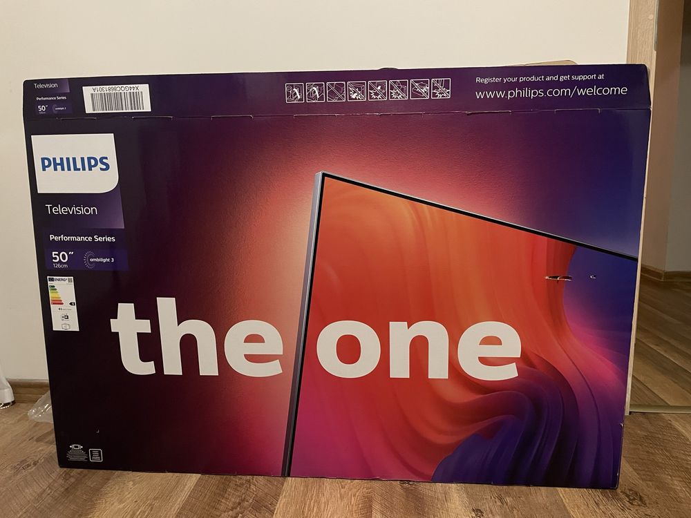 Telewizor Philips The One 50 cali 50PUS7608 50" LED 4K Ambilight