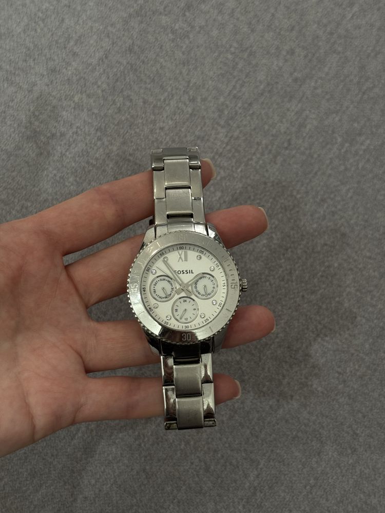 Годинник Fossil сталь