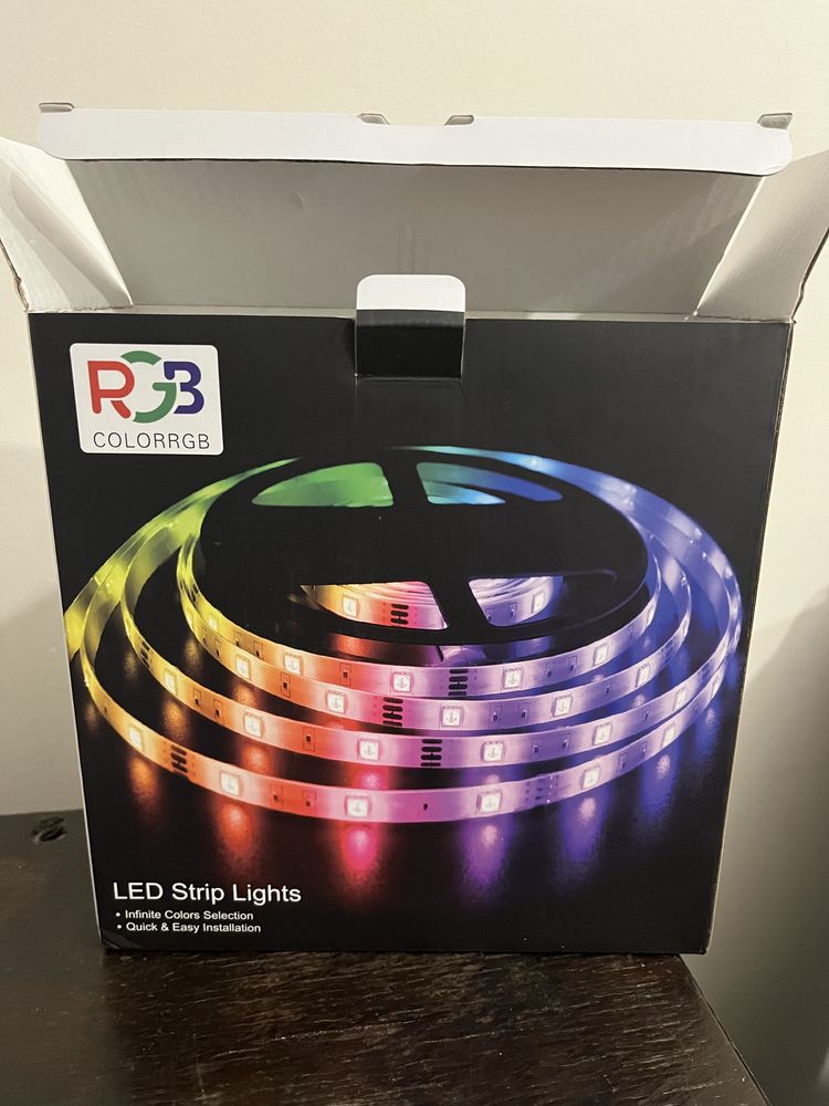 Taśma LED RGB 2x10m