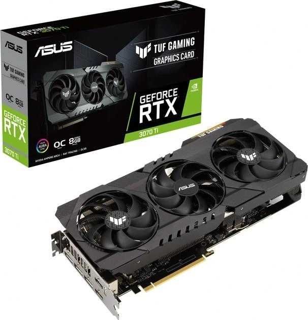 нова відеокарта Asus Tuf Gaming Geforce RTX 3070 ti