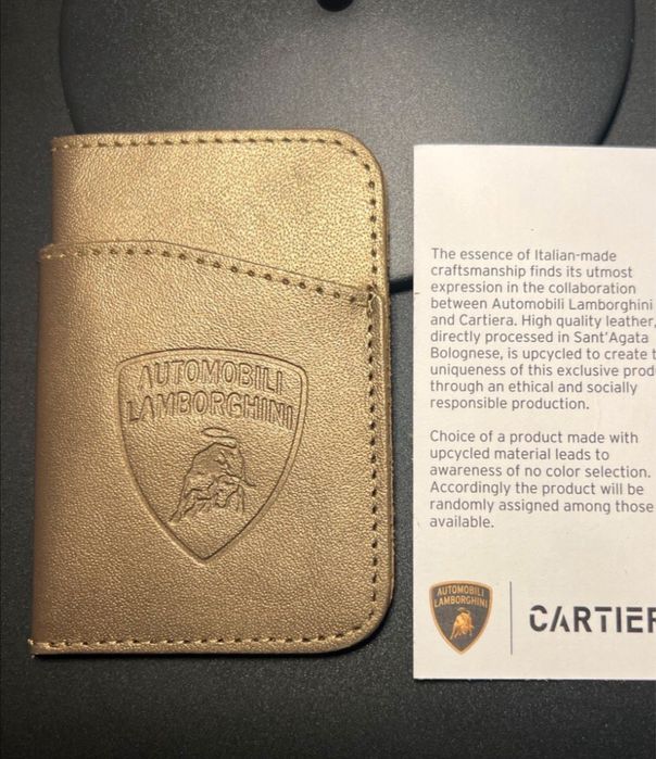 Холдер шкіряний Lamborghini оригінальний