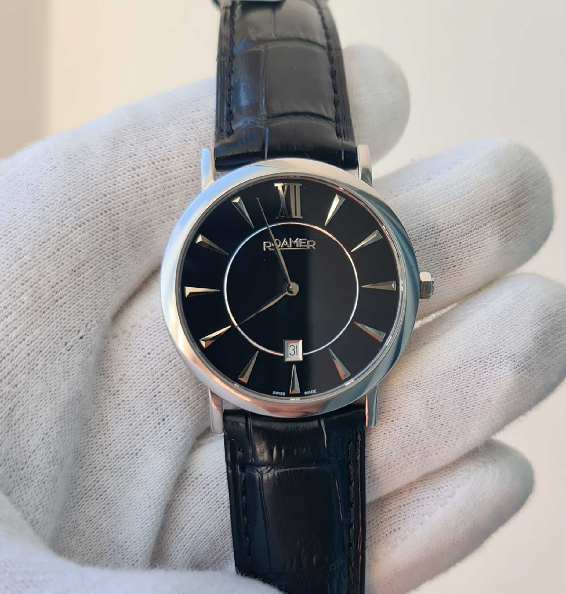 Чоловічий годинник часы Roamer 934.856 Swiss made Sapphire 38mm