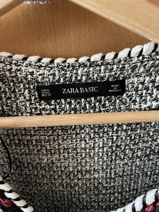 Vestido Zara manga curta