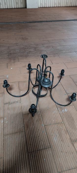 Candeeiro de teto 5 braços