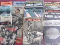 Lote 19 Revistas antigas Guerra Ilustrada e Neptuno (1940/45)