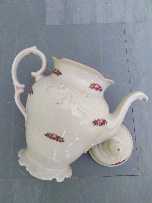 Dzbanek i mlecznik do kawy porcelana KPM