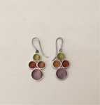 Brincos swatch coloridos
